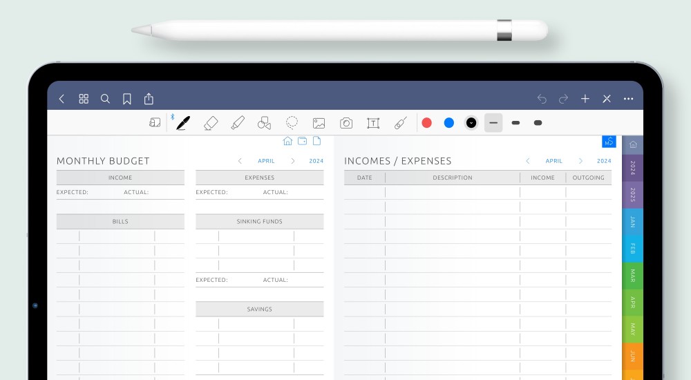 Digital Budget Planner
