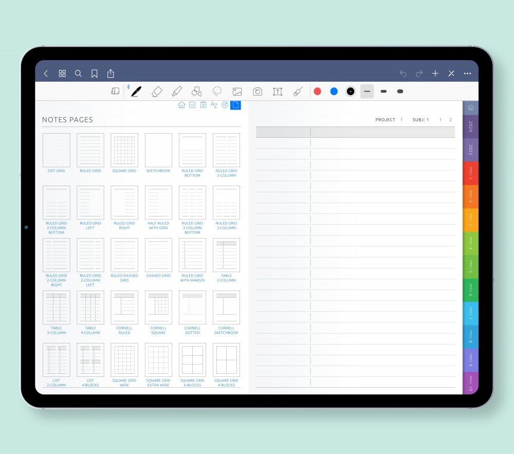 Personalize Your Note-Taking Experience with an Abundance of Customizable Templates Template for Digital Planner Personalize Your Note-Taking Experience with an Abundance of Customizable Templates for Digital Planner