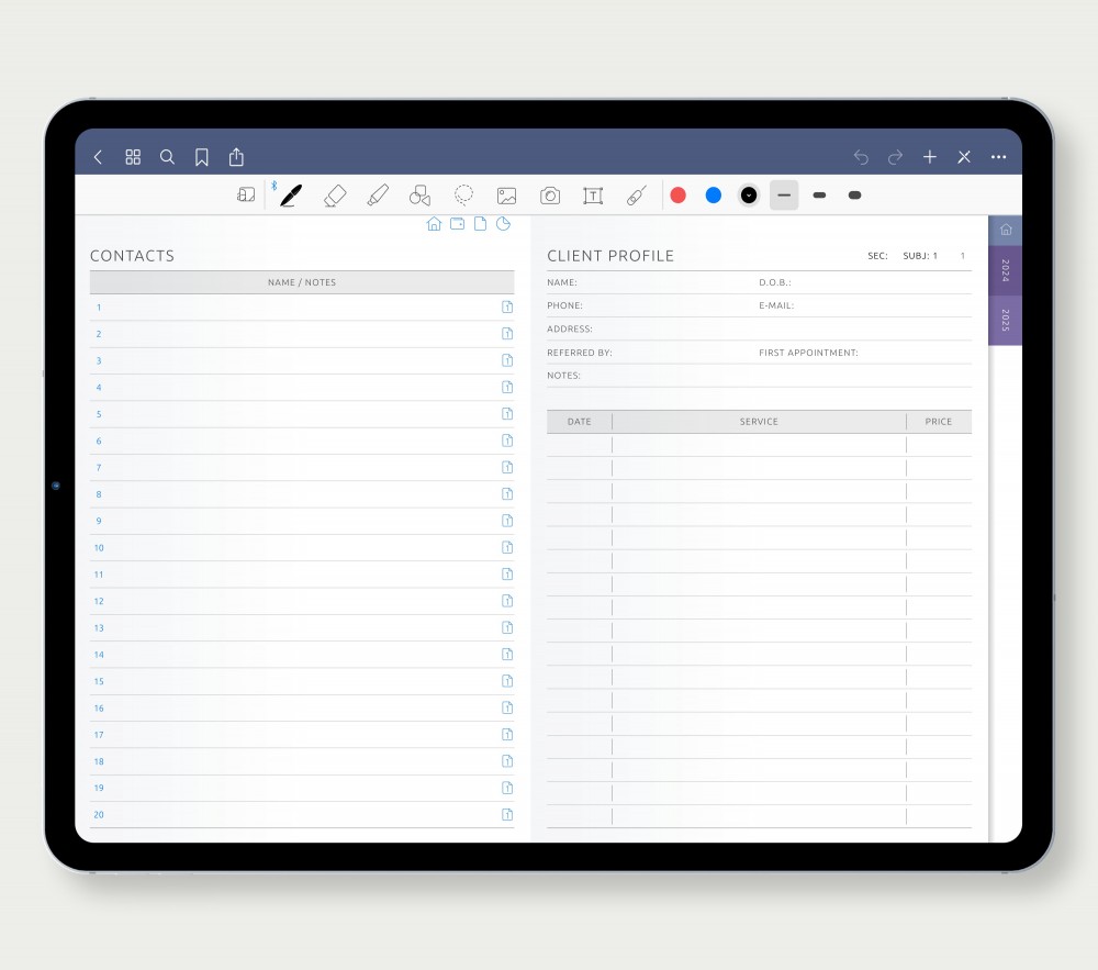 Personalize Your Planning System Template for Digital Planner Personalize Your Planning System for Digital Planner