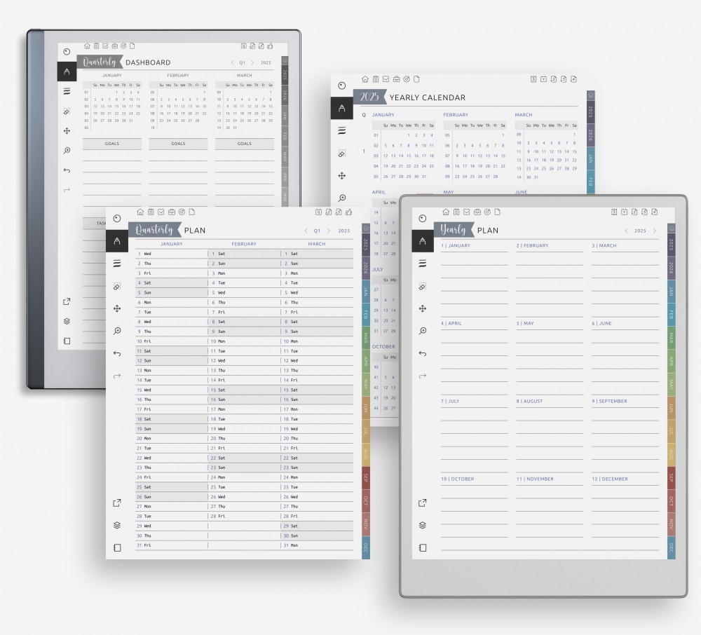 Launch & Campaign Planner  for reMarkable Launch & Campaign Planner  Template for reMarkable
