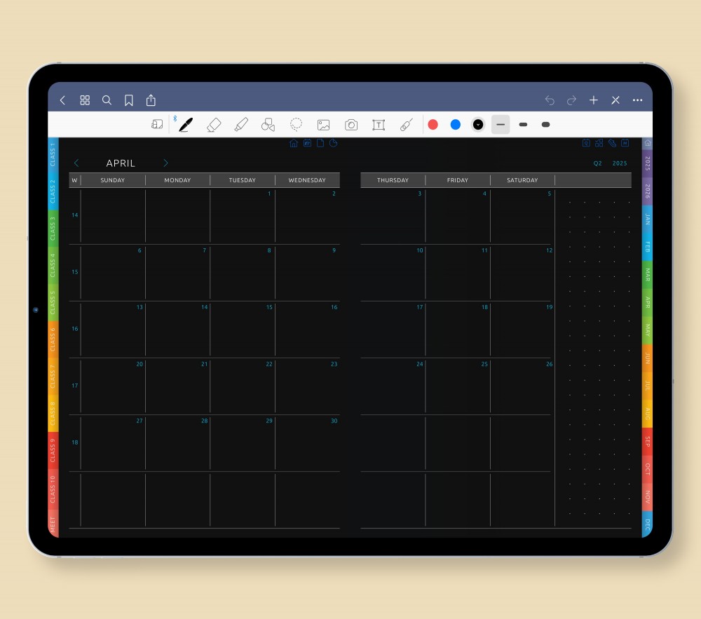📅 See the Bigger Picture, Month by Month Template for Digital Planner 📅 See the Bigger Picture, Month by Month  for Digital Planner
