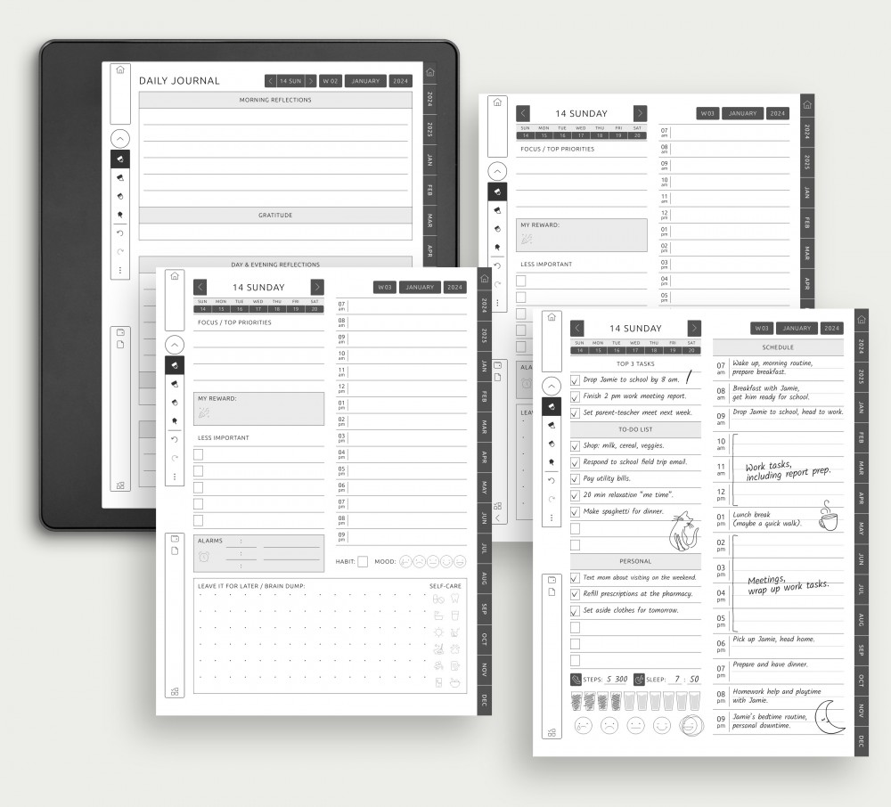 Optimize Your Day with Tailored Daily Planning for Kindle Scribe Optimize Your Day with Tailored Daily Planning for Kindle Scribe