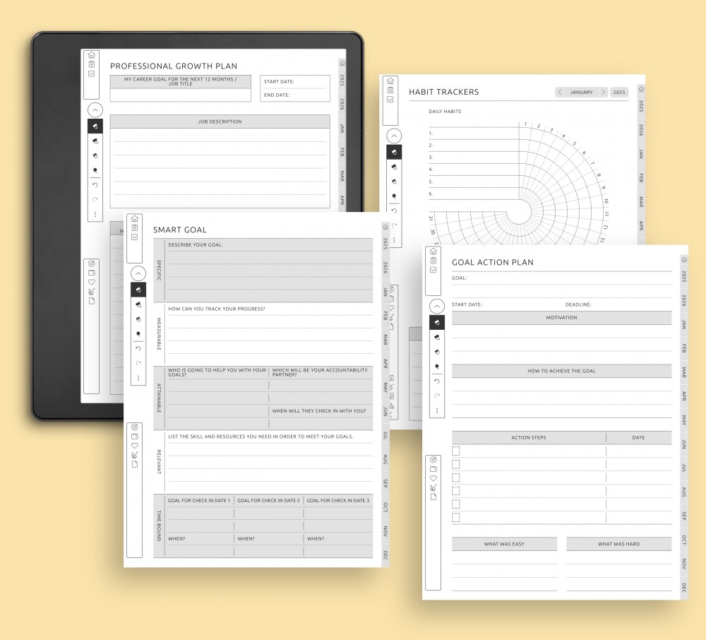 Pursue Purpose with Structured Planning for Kindle Scribe Pursue Purpose with Structured Planning for Kindle Scribe