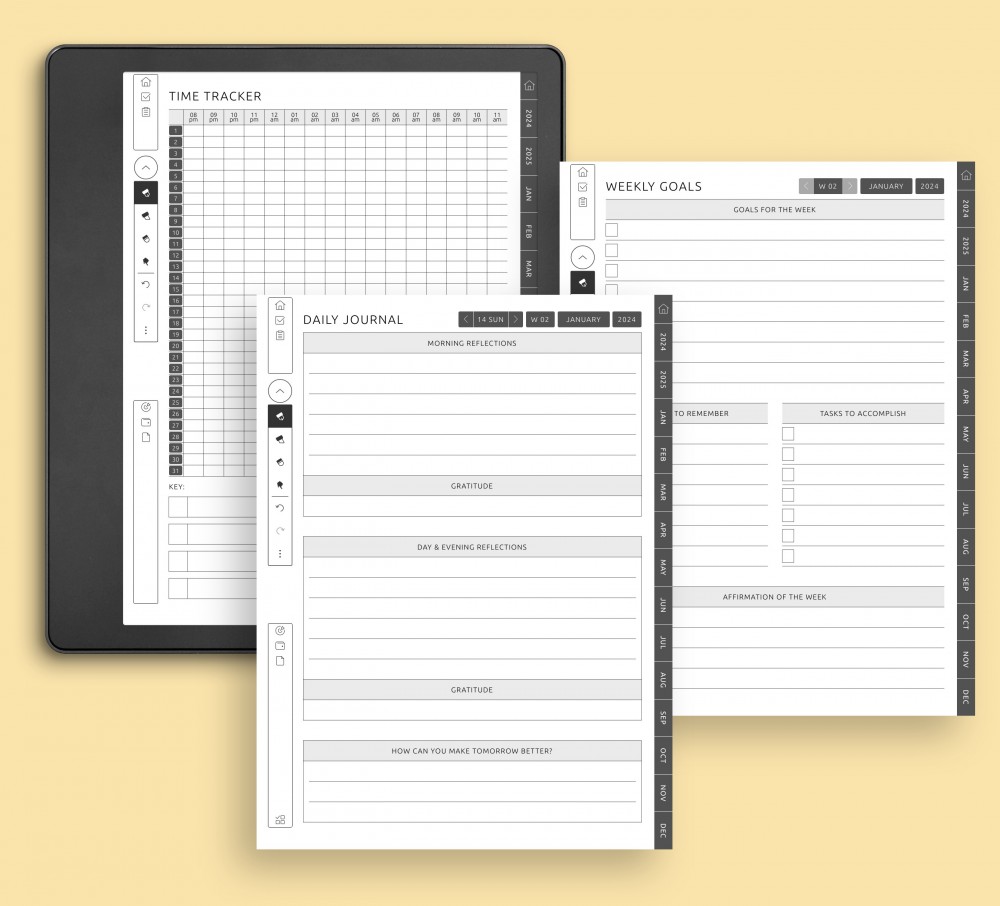 Create Your Perfect Planner: Customize Templates to Suit Your Lifestyle for Kindle Scribe Create Your Perfect Planner: Customize Templates to Suit Your Lifestyle for Kindle Scribe