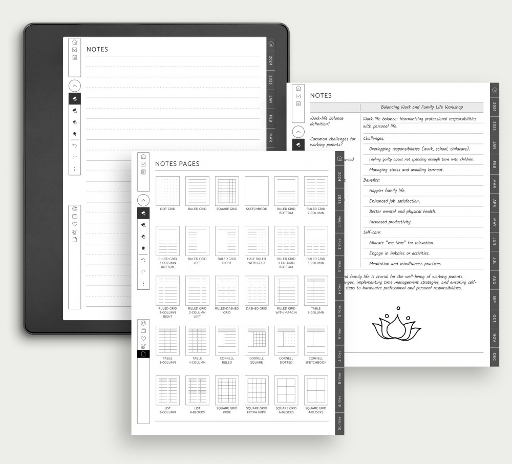 Transform Your Note-Taking Experience with Our Adaptable Templates for Kindle Scribe Transform Your Note-Taking Experience with Our Adaptable Templates for Kindle Scribe