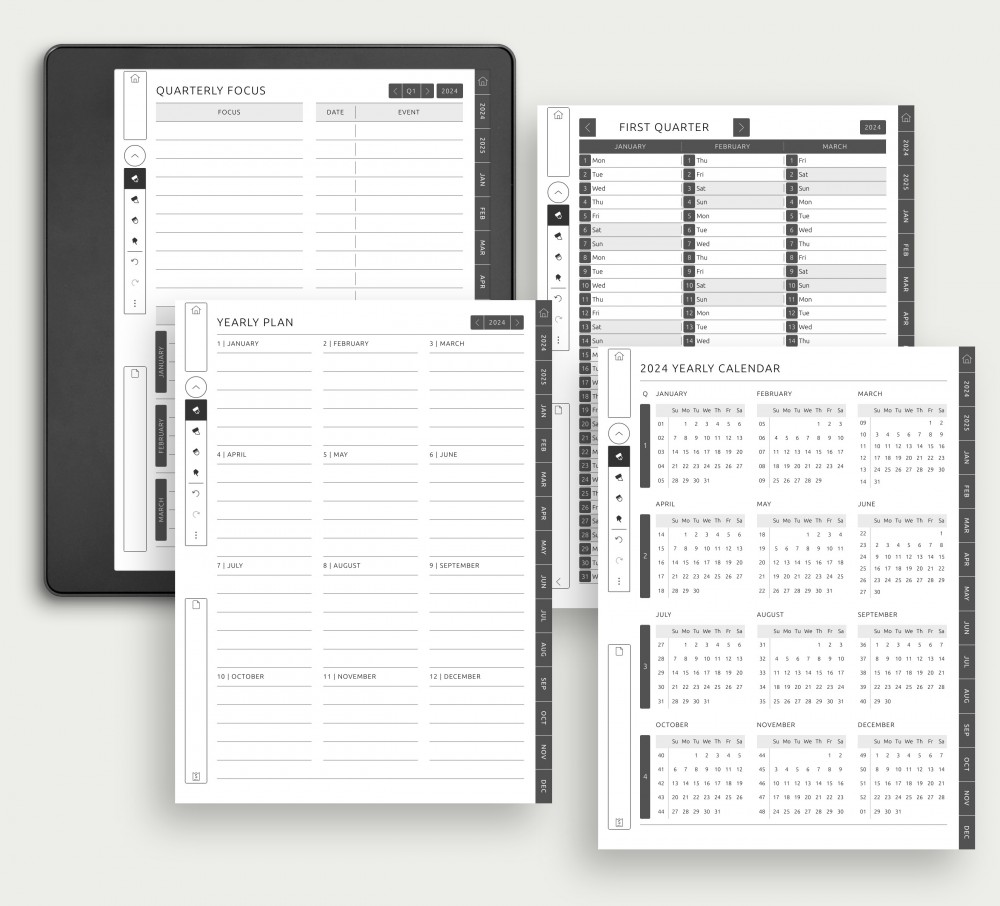 Shape Your Year, Conquer Your Quarters for Kindle Scribe Shape Your Year, Conquer Your Quarters for Kindle Scribe