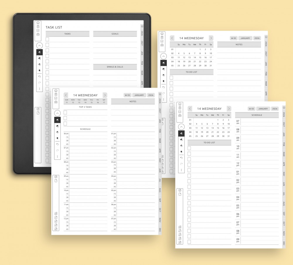 Daily Pages Tailored for Shop Owners for Kindle Scribe Daily Pages Tailored for Shop Owners for Kindle Scribe