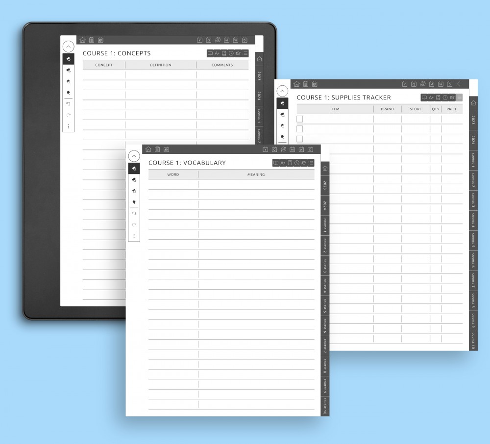 Course Pages: for Kindle Scribe Course Pages: for Kindle Scribe