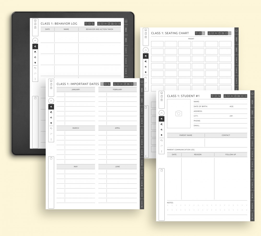 Easy Student Management for Kindle Scribe Easy Student Management for Kindle Scribe