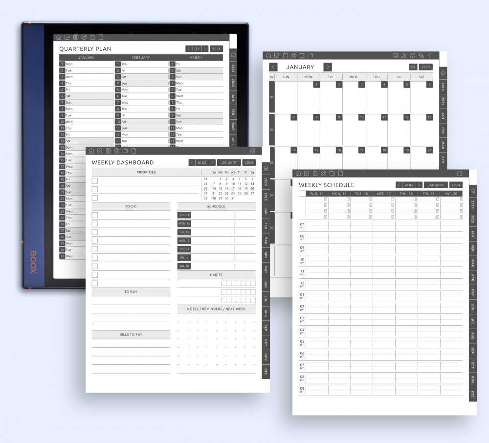 Streamline Your Appointment Organization for Boox Note Planner Streamline Your Appointment Organization Template for Boox Note
