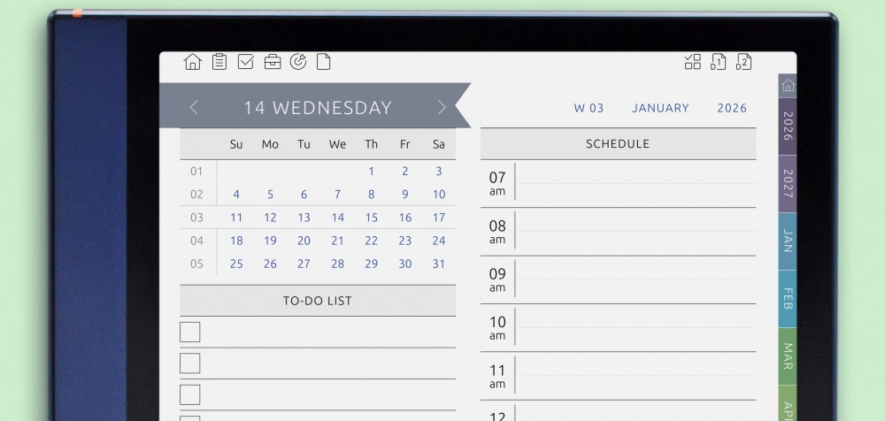 ONYX BOOX - Digital Shop Planner Digital Shop Planner for ONYX BOOX tablets