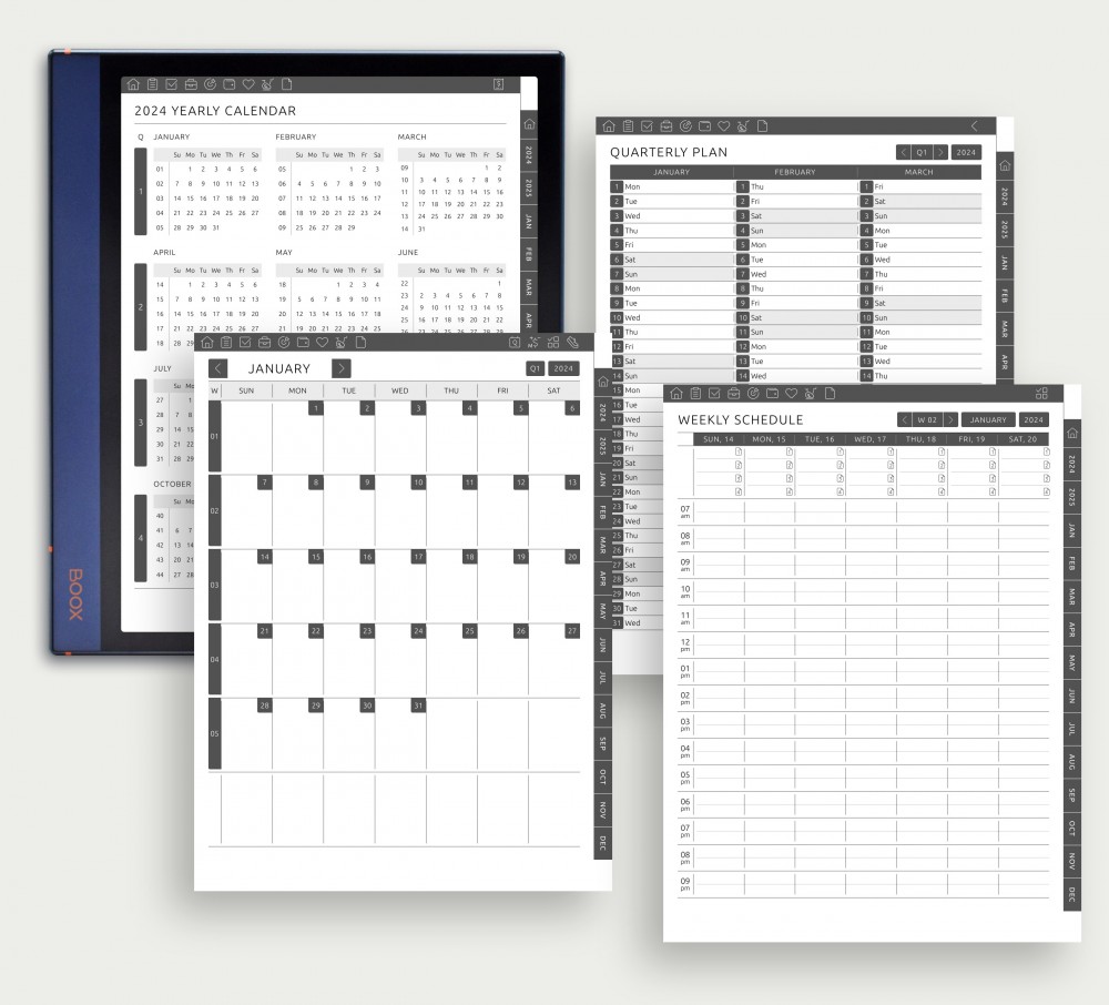 Effortlessly Handle Your Appointments, Meetings, and Events for Boox Note Planner Effortlessly Handle Your Appointments, Meetings, and Events Template for Boox Note