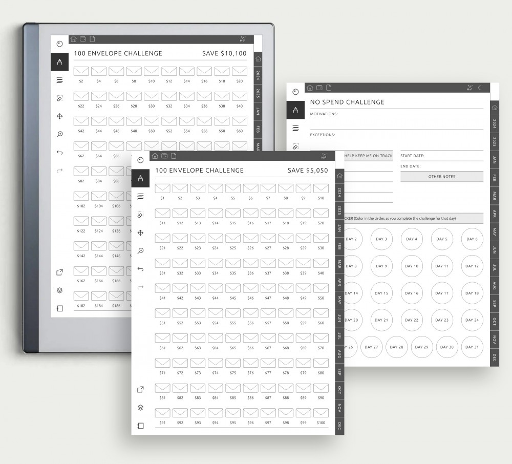 Embark on Savings Adventures for Financial Success for reMarkable Embark on Savings Adventures for Financial Success Template for reMarkable