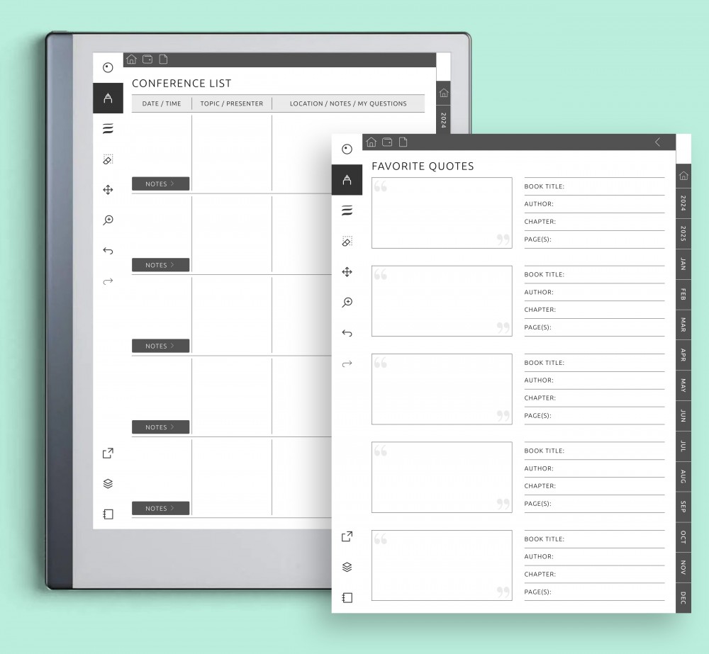 Foster Learning and Literary Exploration with Specialized Templates for reMarkable Foster Learning and Literary Exploration with Specialized Templates Template for reMarkable