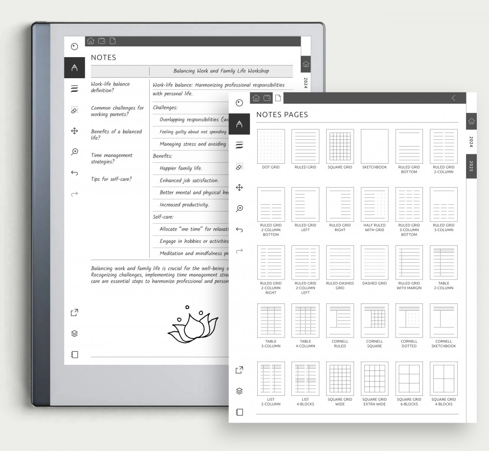 Explore Your Creativity with Our Array of Note Templates for reMarkable Explore Your Creativity with Our Array of Note Templates Template for reMarkable