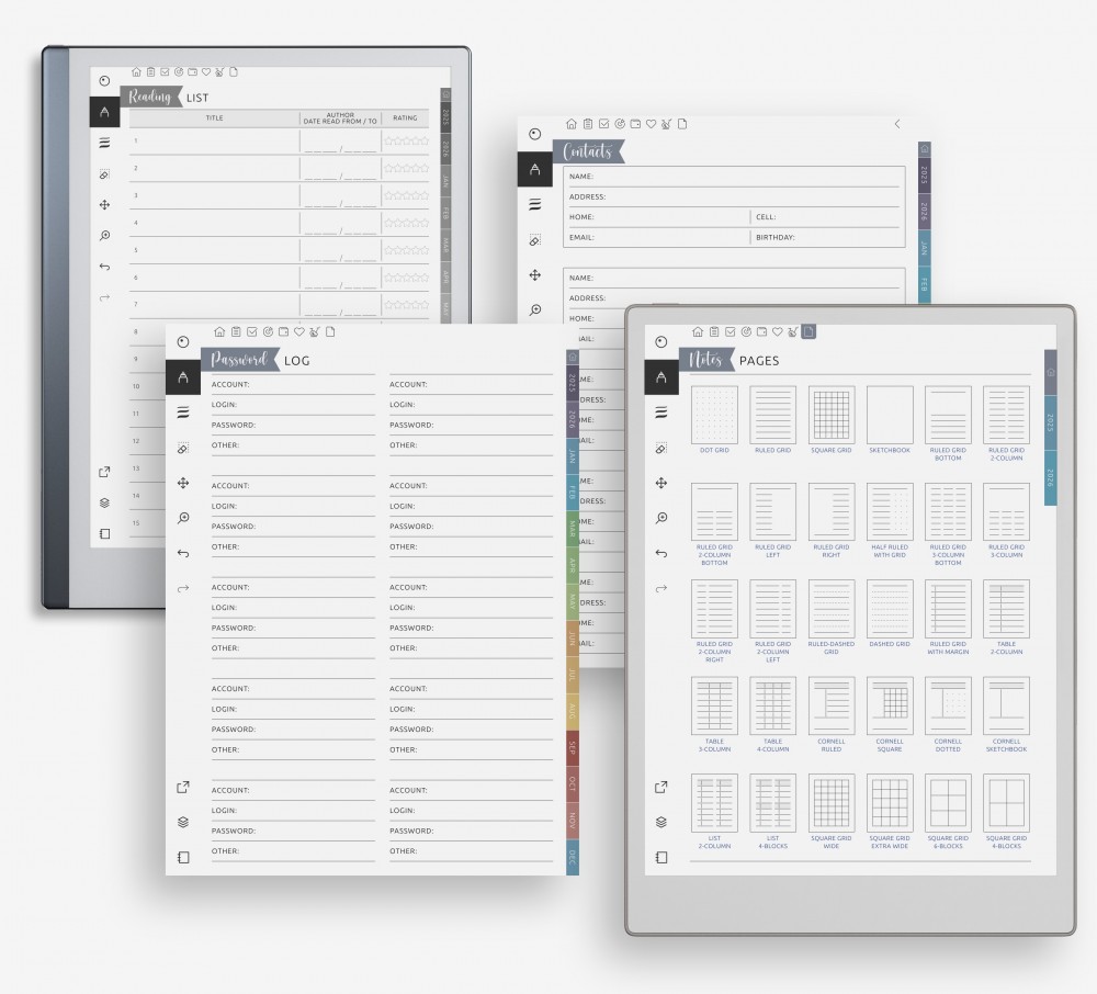 Capture What Matters, All in One Place for reMarkable Capture What Matters, All in One Place Template for reMarkable
