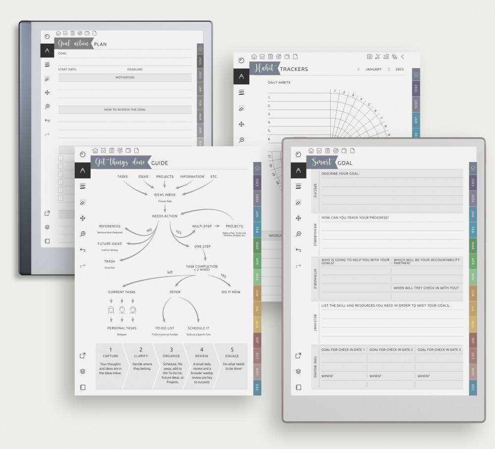 Boost Your Productivity for reMarkable Boost Your Productivity Template for reMarkable