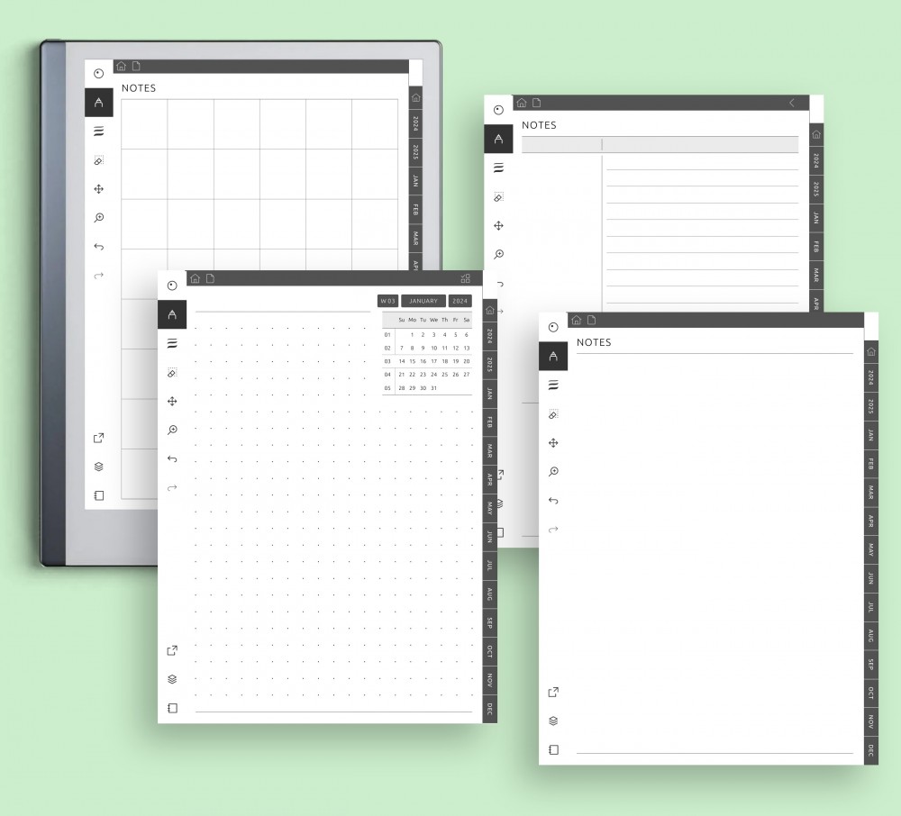 Ignite Your Daily Creativity and Enhance Note-Taking for reMarkable Ignite Your Daily Creativity and Enhance Note-Taking Template for reMarkable