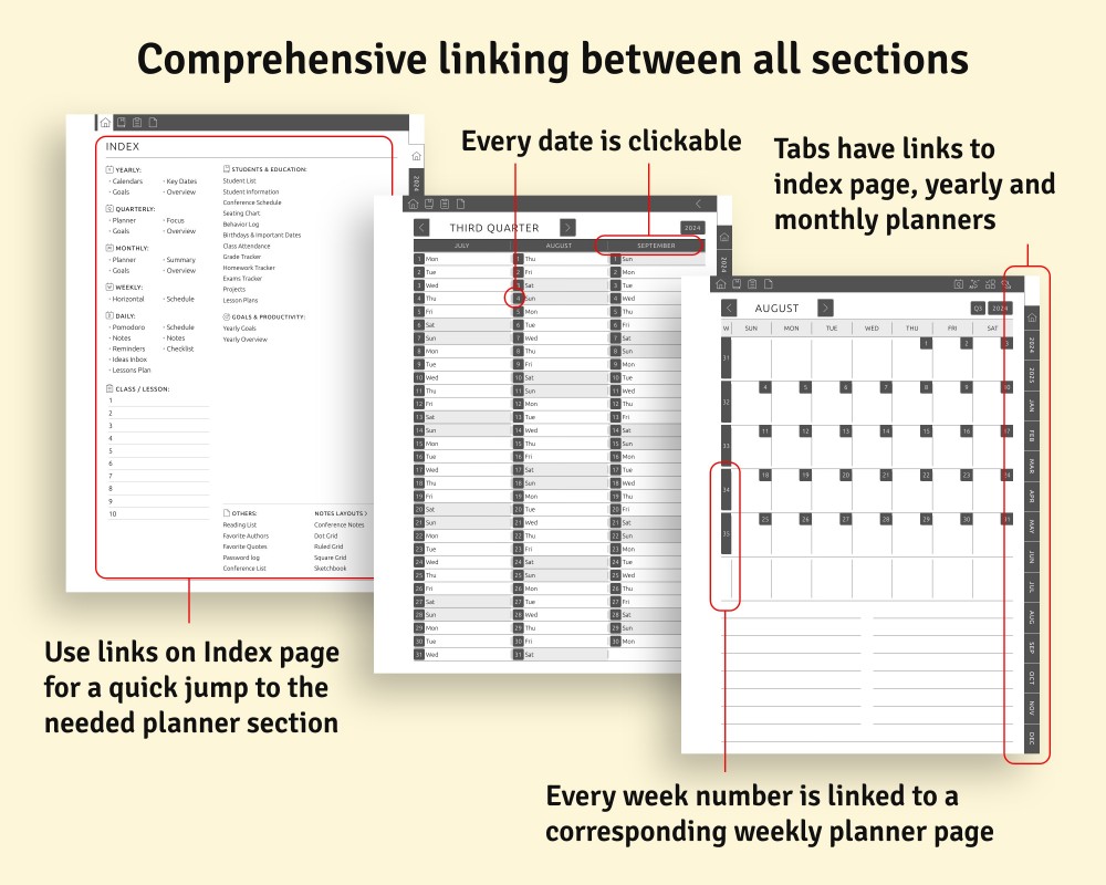 Smooth and Easy Navigation for reMarkable Smooth and Easy Navigation Template for reMarkable