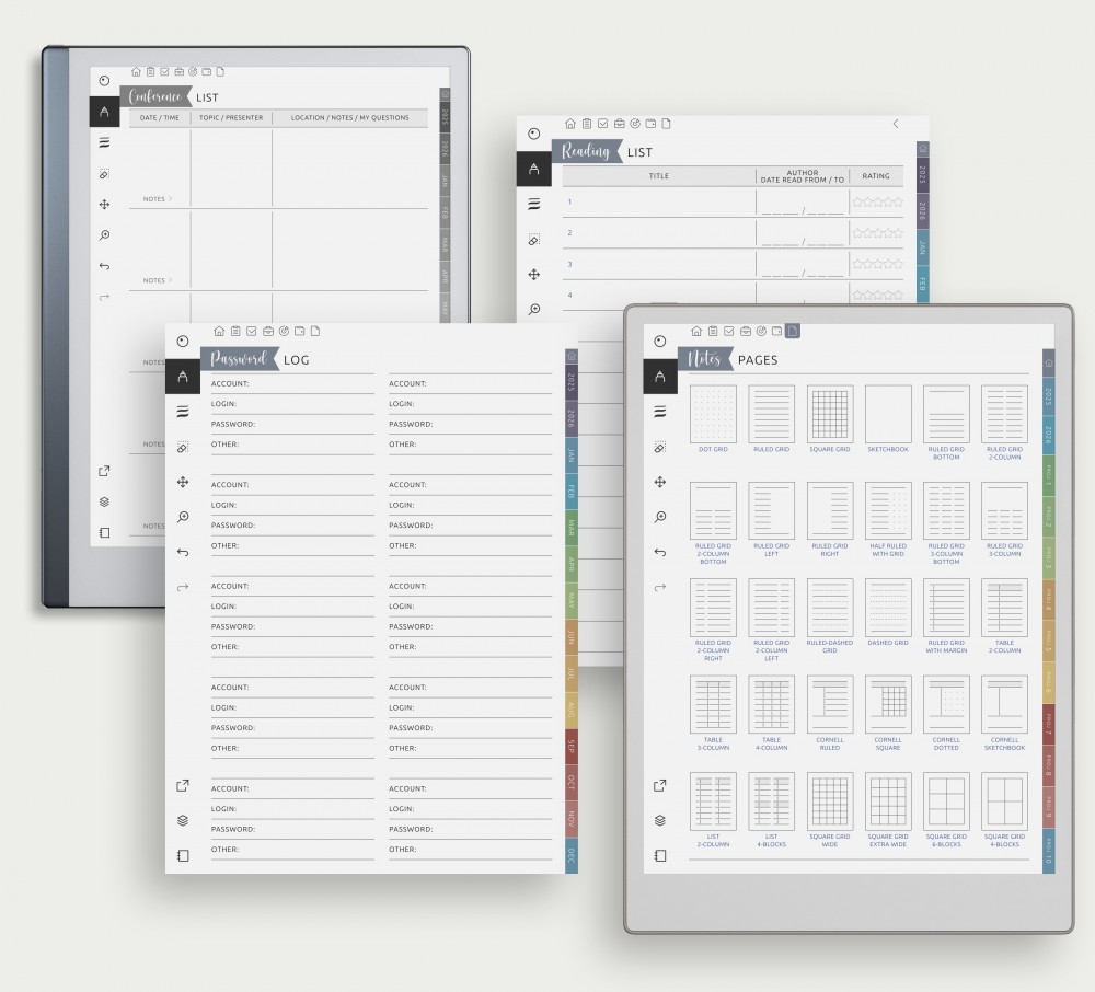 ποΈ Everything in One Place for reMarkable ποΈ Everything in One Place Template for reMarkable