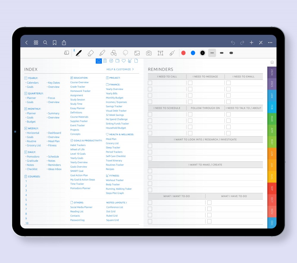 Simplified Access: Navigating Made Easy Template for Digital Planner Simplified Access: Navigating Made Easy for Digital Planner