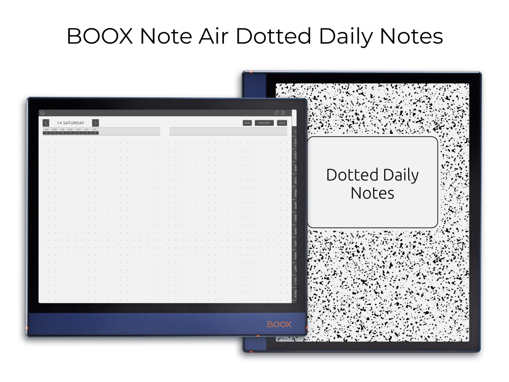 ONYX BOOX - Dotted Daily Notes ONYX BOOX - Dotted Daily Notes