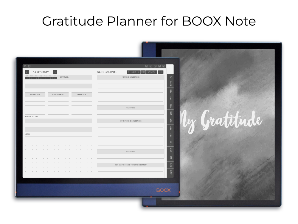 ONYX BOOX - Gratitude Planner ONYX BOOX - Gratitude Planner