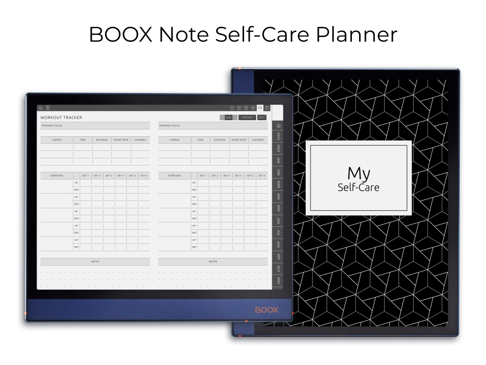 BOOX Self-Care Planner BOOX Self-Care Planner