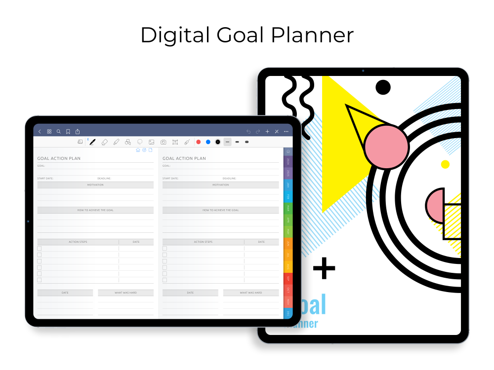 Digital Goal Planner Digital Goal Planner