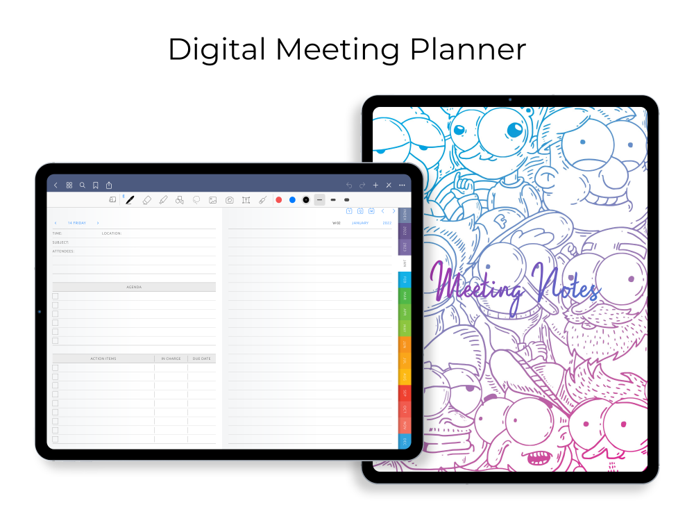 Digital Meeting Planner Digital Meeting Planner