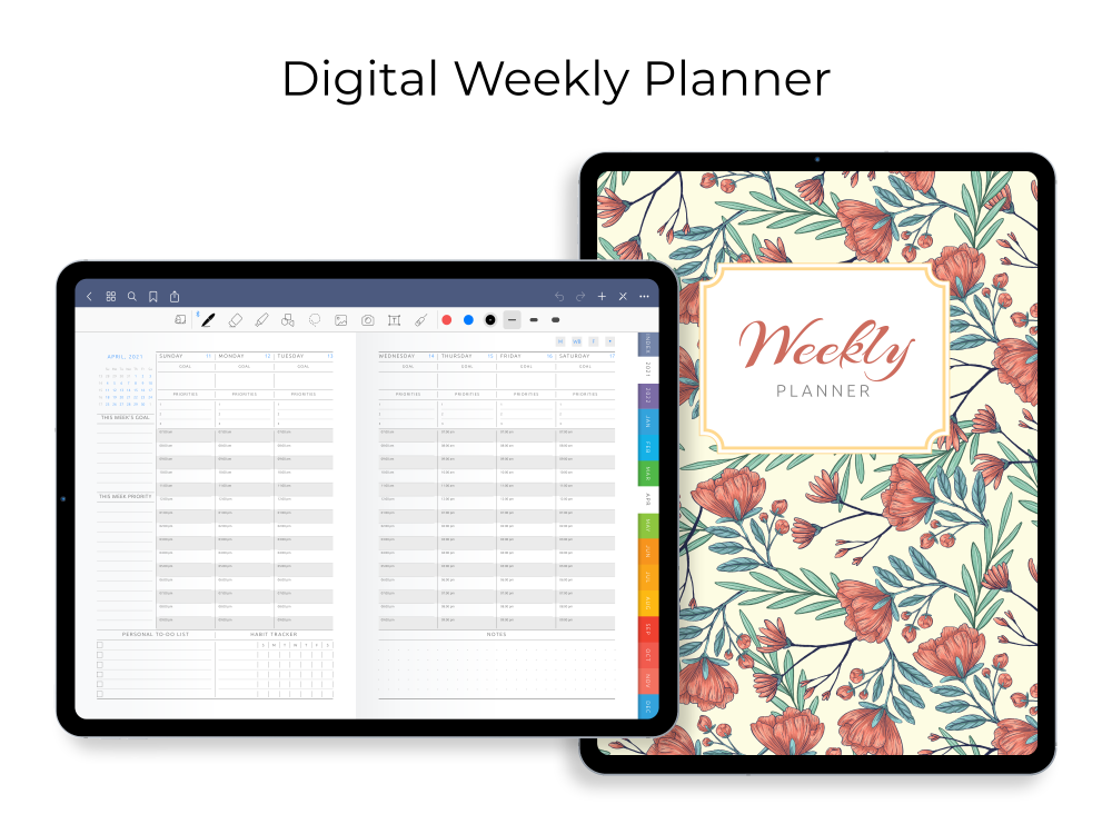Digital Weekly Planner Digital Weekly Planner
