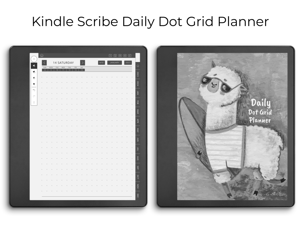 Kindle Scribe Dotted Daily Notes Kindle Scribe Dotted Daily Notes