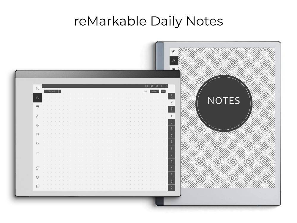 reMarkable Daily Notes - Dot Grid Paper reMarkable Daily Notes - Dot Grid Paper