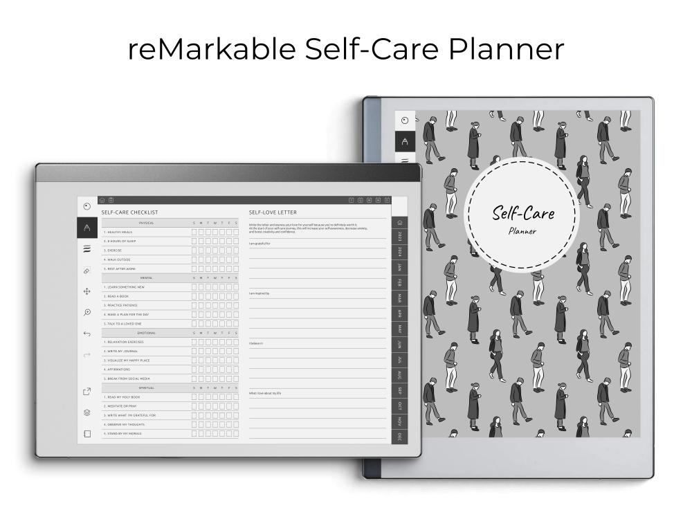 reMarkable Self-Care Planner reMarkable Self-Care Planner