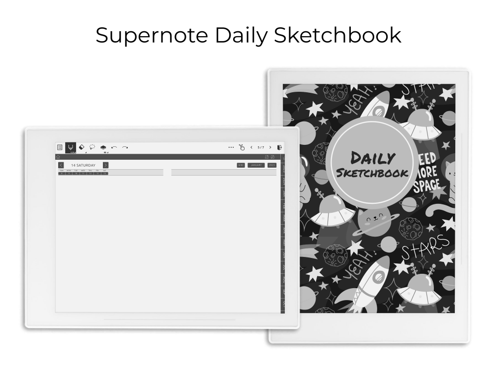 Supernote Daily Sketchbook Supernote Daily Sketchbook
