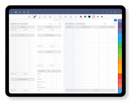 Digital Budget Planner