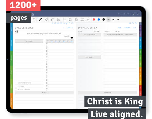 Digital Christian Planner Christian Planner for iPad or Android