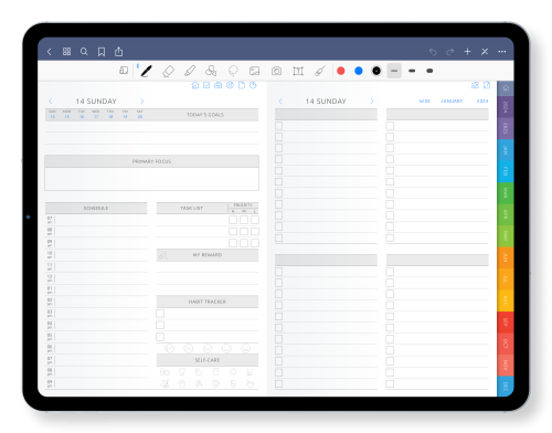 Digital To-Do List for iPad/Android