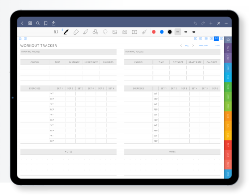 Digital Self-Care Planner