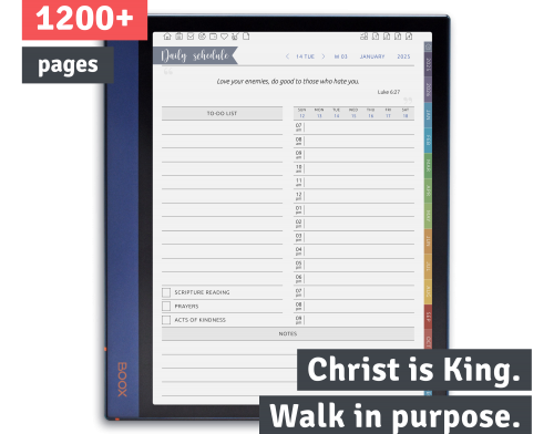 ONYX BOOX - Christian Planner Christian Planner for Onyx Boox