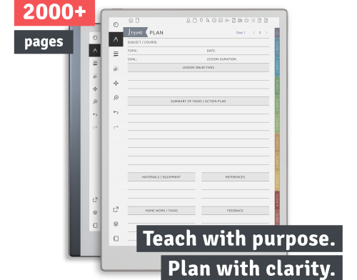 Teacher Planner for Remarkable Teacher Planner for Remarkable