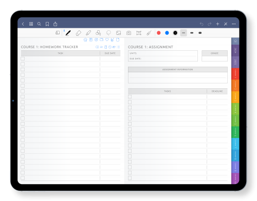 Digital Student Planner